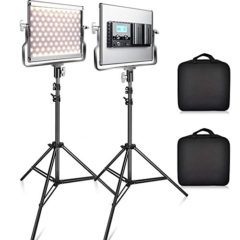 fositan led video light with 79 inches stand lcd display Fositan smd bi