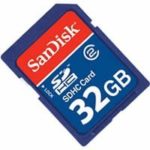 32GB SDHC (Secure Digital HC) Card Sandisk SDSDB-032G (CSA-S)
