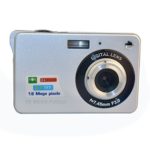 GordVE KG15173 2.7inch 18MP Mini Digital Camera 8x Digital Zoom Silver Color