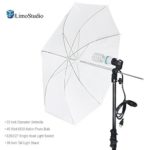 LimoStudio Photography White Photo Umbrella Light Lighting Kit, AGG1754