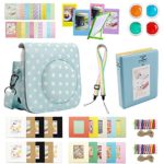 Katia Mini 25 Instant Camera Photo Film Photography Accessories Bundles Set for Fujifilm Instax Mini 25 Instant Film Camera (Blue)