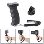 Fantaseal Ergonomic Camera Grip Mount for Nikon Canon Sony DSLR Camera Camcorder+ GoPro Hero5 /4/3/Session Sony Garmin Virb Xiaomi Yi SJCAM Action Camera Hand Grip Stabilizer Handle Support Holder