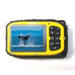 KINGEAR KG003 2.7 Inch LCD Cameras 16MP Digital Camera Underwater 10m Waterproof Camera+ 8x Zoom–Yellow