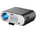 Video Projector Protable, CiBest GP90 LCD Projector HD 1080p 3200 Lumen LED Multimedia Home Cinema Theater Entertainment Movie Christmas Party Game Projector HDMI VGA USB for Laptop TV iPad Smartphone