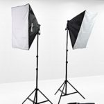 1600 Watt Softbox Lighting Kit Video Lighting Kit Two Softbox, 8 x 45watt Flourescent Bulb, 2 x lightstand by Fancier 9004S