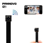 Mini Wireless WIFI Spy Hidden Camera, PANNOVO HD 720P WIFI IP P2P Camera Motion Detection Wireless Video recorder