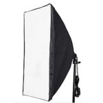 Neewer 16″x16″/40cmx40cm Photography Photo Video Studio Wired Softbox Flash Light Lighting Diffuser with E27 Socket for Fluorescent Bulb Lamp