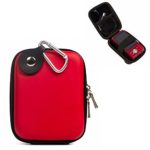 G-raphy Compact Hard Case for Point and Shoot Digital Camera, Red