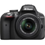 Nikon D3300 1532 18-55mm f/3.5-5.6G VR II Auto Focus-S DX NIKKOR Zoom Lens 24.2 MP Digital SLR – Black