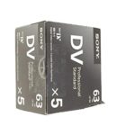 Sony DVM63PS MiniDV 63min Professional Standard – 5 Pack