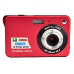 GordVE KG15172 2.7inch 18MP Mini Digital Camera 8x Digital Zoom Red Color