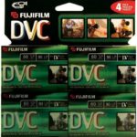 Fuji 4 Pack 60-Minute MiniDV Tapes (DVCM604PK)