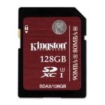 Kingston Digital 128GB SDXC UHS-I Speed Class 3 90MB/s Read 80MB/s Write Flash Memory Card (SDA3/128GB)