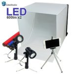 LimoStudio 16″ x 16″ Table Top Photo Photography Studio Lighting Light Tent Kit in a Box, AGG349