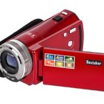 Camera Camcorders, Besteker Portable Digital Video Camcorder HD Max. 16.0 Megapixels 1280*720P DV 2.7 Inches TFT LCD Screen 16X Zoom Camera Recorder (108-Red)