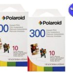 2 Pack Of Polaroid PIF-300 Instant Film for 300 Series Cameras + DBRoth Micro Fiber Cloth