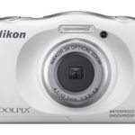 Nikon COOLPIX S33 Waterproof Digital Camera (White) (Discontinued by Manufacturer)