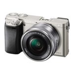 Sony Alpha ILCE6000L/S 24.3MP Mirrorless Digital Camera 4x 3.0 inch wide type TFT LCD (Silver)
