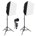 Linco Lincostore Photography Equipment Photo Studio Lighting 24″x24″ Softbox Light Kit AM141M