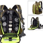 Abonnyc DRLBP-CZ Waterproof Anti-shock Backpack for DSLR and SLR Cameras (Green)