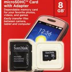 SanDisk 8GB Mobile MicroSDHC Class 4 Flash Memory Card With Adapter- SDSDQM-008G-B35A