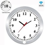 WiFi Wall Clock Camera,CAMAKT 1080P Hidden Pinhole Camera Wireless Spy Camera Security & Surveillance Cameras Video Recorder Can See Real-time Video by Mobilephone Nanny Camera With Motion Detection