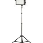 StudioPRO Single 600 Bi Color LED Light Bulbs Photography Lighting Panel and Light Stand Kit, S-600B Continuous 3200K-5600K Daylight, Photo Studio Video Film Lighting Kit (Barndoors are sold separately)