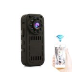 PANNOVO WIFI Hidden Spy Camera , HD 1080P Wireless Security Camera Wireless Video recorder with Night Vision(support 128G SD card)