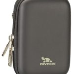 RivaCase 7022 PU Compact Case for Point and Shoot Digital Camera – Black