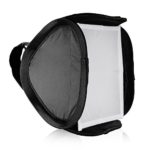 Neewer 9″ x 9″ / 23cm x 23cm Professional Protable Foldable Off-Camera Flash Photography Studio, Portrait Soft Box with Flash Ring, Outer Diffuser and Carrying Case for Nikon SB910 SB900 SB800 SB600 , Canon 580EXII 580EX 430EXII 430EX, Sony, Pentax, Olympus, Panasonic Lumix, Neewer Flash TT560 TT520 TT850 NW680 and Other Small Strobe Flashes