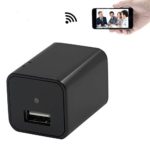 WIFI Hidden Camera USB Wall Charger Adapter , 1080P HD Spy Camera Motion Dectection Nanny Cam Video Recorder Support iPhone / Android Smartphone APP Remote View