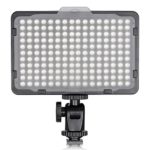 Neewer Photo Studio 176 LED Ultra Bright Dimmable on Camera Video Light with 1/4-inch Thread Mount for Canon, Nikon, Pentax, Panasonic, Sony, Samsung, Olympus and Other Digital SLR Cameras, 3200-5600K