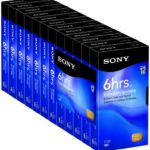 Sony 12T120VR 120-Minute Premium VHS Cassettes (12-Pack) (Discontinued by Manufacturer)