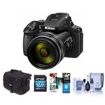 Nikon COOLPIX P900 Digital Camera, 83x Optical Zoom – Bundle with Camera Bag, 16GB Class 10 SDHC Card, Cleaning Kit, Software Package