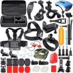 Erligpowht Common Outdoor Sports Kits for GoPro Hero 4/3+/3/2/1 Cameras and Sj4000/Sj5000 Cameras In Swimming Camping Diving Outing Any Other Outdoor Sports