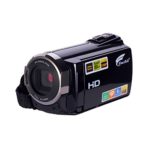 Hausbell HDV-5052 HDMI 1920x1080p FHD Wifi Camcorder with Night Vision Video Infrared Camera Digital Camcorder with Touchscreen, 16 X Digital Active Zoom (Black)