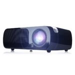 iRulu BL20 Video Projector, Home Cinema 5.0 Inch LCD TFT 1080P HD Display 800×480 Resolution (Black)