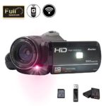 2017 Wifi Full Spectrum Camcorder, 1080P Full HD 30FPS Infrared Night Vision Paranormal Investigation Camcorder with Video Recorder 18X Digital Zoom – Ghost Hunting Camera (16GB SD Card Included)
