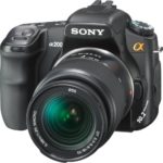 Sony Alpha A200K 10.2MP Digital SLR Camera Kit with Super SteadyShot Image Stabilization with 18-70mm f/3.5-5.6 Lens