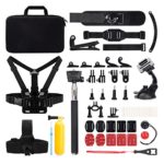 Victure Action Camera Accessories Outdoor Sports Combo Kit for APEMAN / Victure / AKASO EK5000 EK7000/DBPOWER X1/Lightdow LD4000/ Campark 4K/WiMiUS Q1Q2 /SJ4000