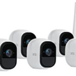 Arlo Pro by NETGEAR Security System with Siren – 6 Rechargeable Wire-Free HD Cameras with Audio | Indoor/Outdoor | Night Vision (VMS4630)