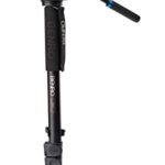 Benro Aluminum 4 Series Flip-Lock Video Monopod Kit w/ 3-Foot Articulating Base and S4 Video Head (A48FDS4)