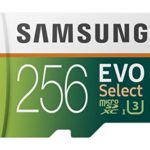 Samsung 256GB 100MB/s (U3) MicroSDXC EVO Select Memory Card with Adapter (MB-ME256GA/AM)