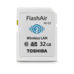 Toshiba 32GB FlashAir III Wireless SD Memory Card, White,(PFW032U-1CCW)