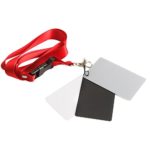 pangshi Large Size 3 Card Set – 4″ x 5″ White Balance Card 18% Gray Card with Premium Lanyard for Digital and Film Photography