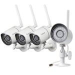 Funlux 720p HD Outdoor Wireless Home Security Camera Surveillance Video Cameras System (4 Pack)