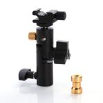 Fotga E-III Type Flash Hot Shoe Umbrella Holder Mount for Flash Speedlite Light Stand Bracket DSLR Camera Tripod