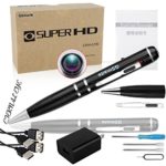 Spy Camera 2K Star Light Night Vision Pen GSmade Full HD 1296p Video Recording Pen Hidden Security Camera 1PCS With 32gb Memory Card Video Camcorder Inspection Mini Video Spy Gadgets Motion Detector