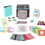 Fujifilm Instax Mini 9 or Mini 8 Instant Camera Accessories Bundle. MINT DESIGN 11 Piece Gift Box Fuji accessories Kit Includes: Case + Strap, Fujifilm Albums, Filters, Selfie Lens, 60 Stickers & More