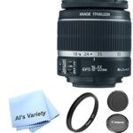 Canon EF-S 18-55mm f/3.5-5.6 IS II SLR Lens AL’S VARIETY Premium Lens Bundle
